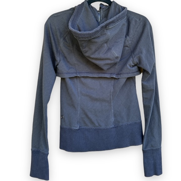 Lululemon | After Asana Hoodie Telemark Print Black- Size 4 - Picture 3 of 12